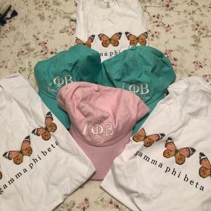 BRAND NEW GAMMA PHI BETA HAT